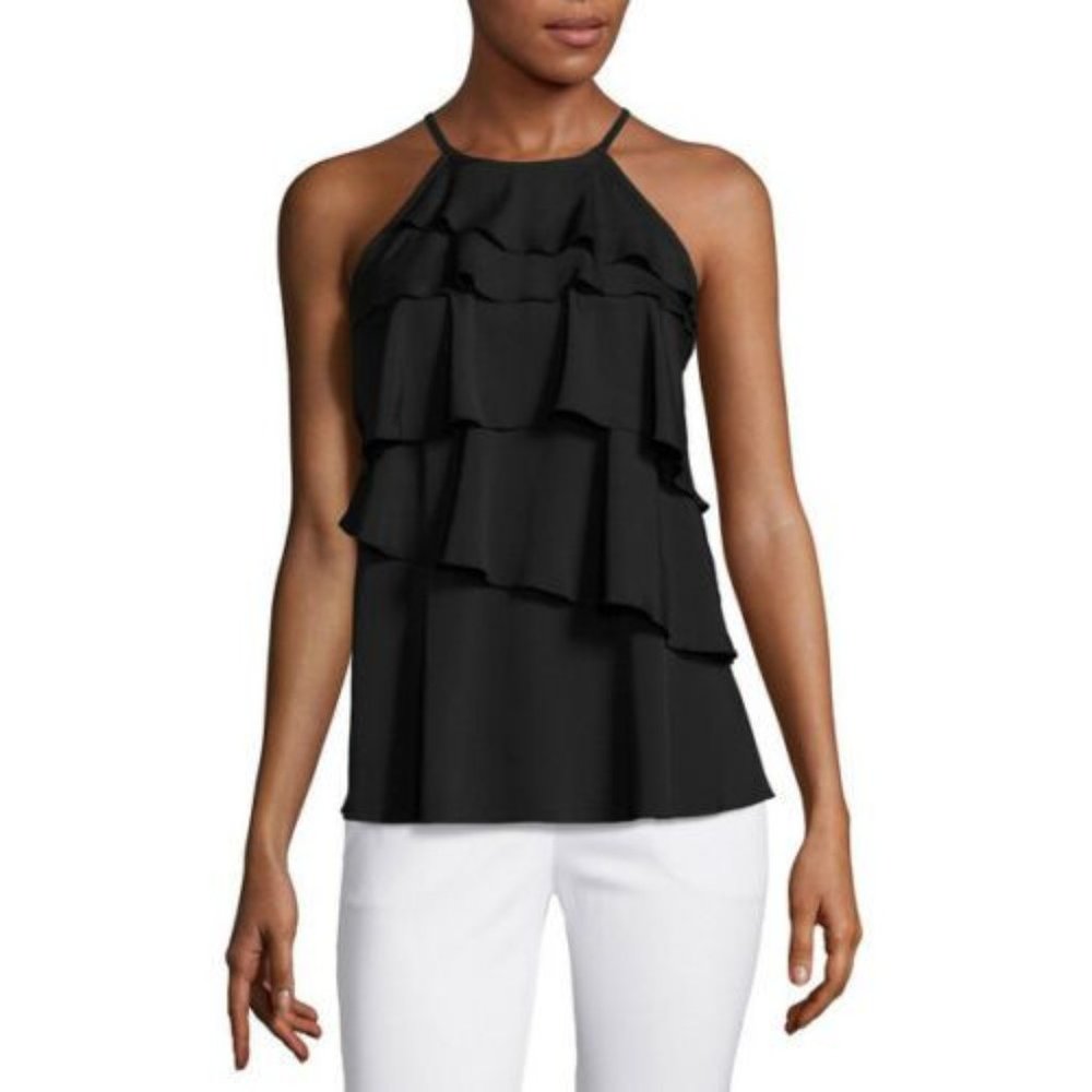 Worthington Women's Blouse Black